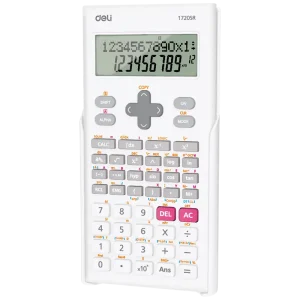 deli E1720SR Scientific Calculator, White