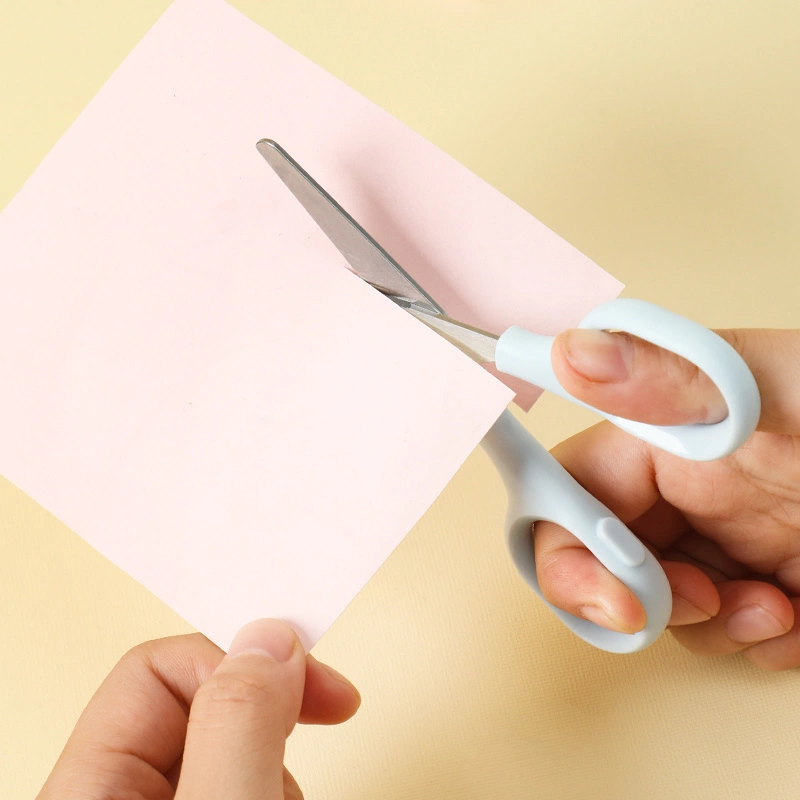 deli E6022A Scissors, Pink, Blue - Image 5
