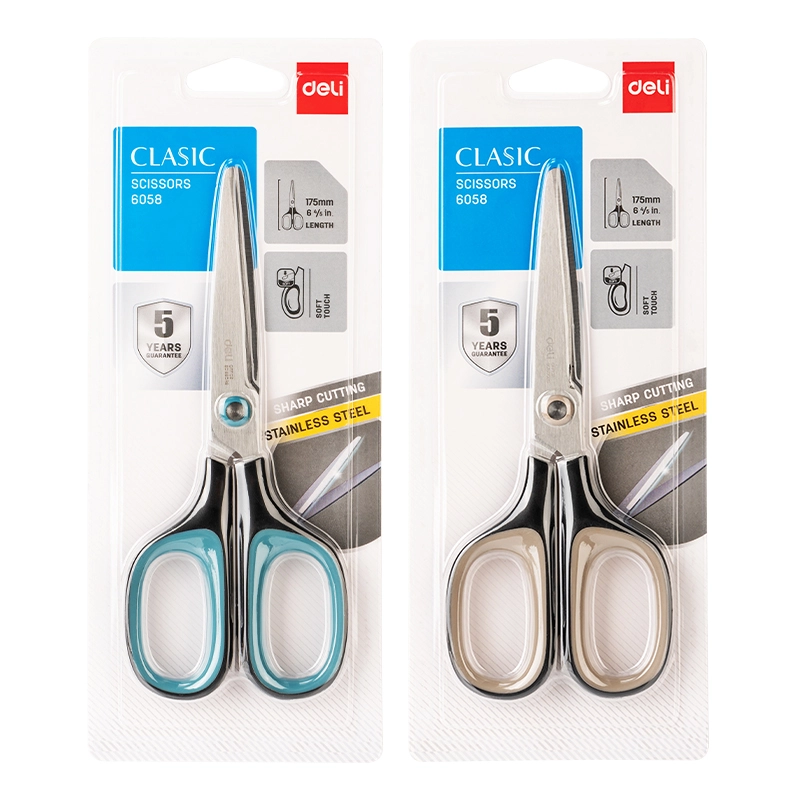 deli E6058 Scissors, 175mm, Assorted Colors - Image 5