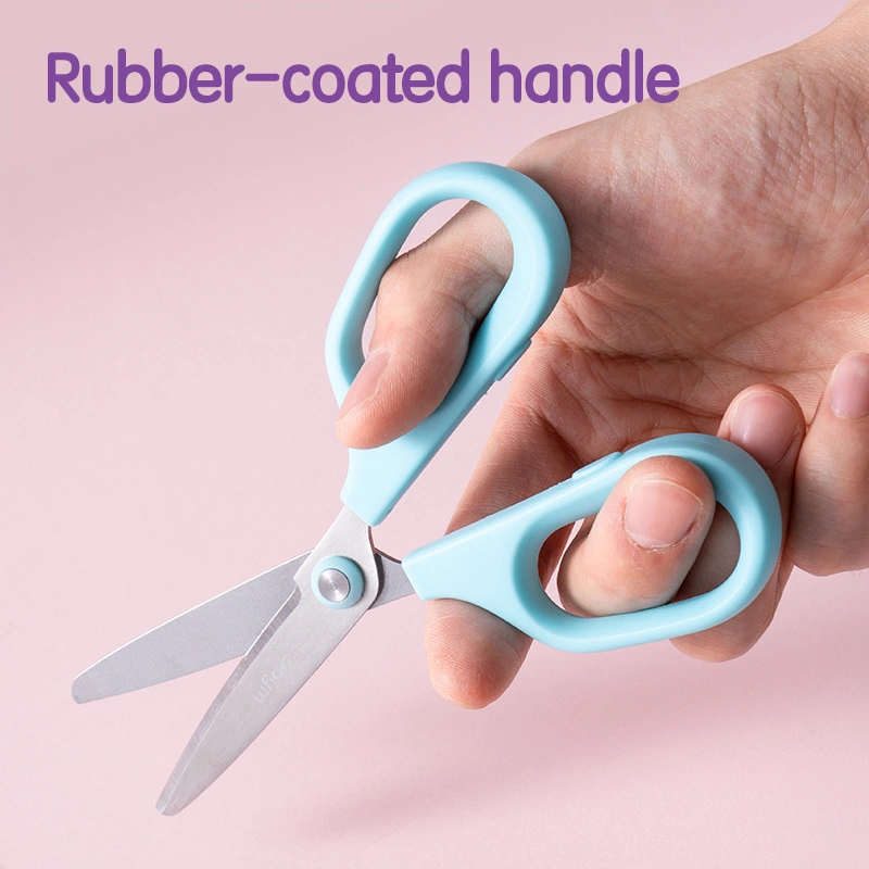 deli E6073 Scissors, Pink, Blue - Image 4