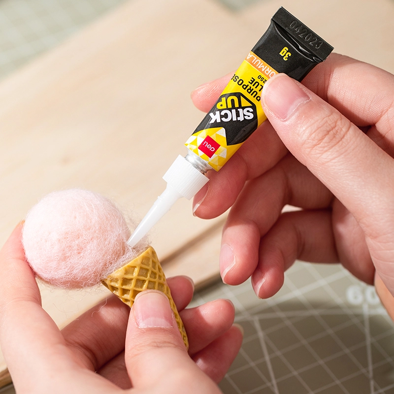 deli EA250 All-Purpose Glue, 3g, Transparent - Image 5