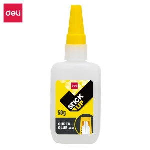 deli EA254 Super Glue, 50g, Transparent
