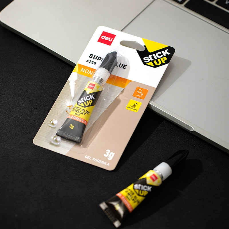deli EA256 Super Glue, 3g, Transparent - Image 2