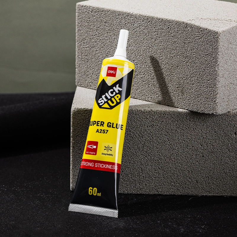 deli EA257 Super Glue, 60ml, Transparent - Image 5