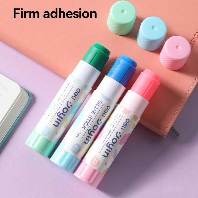 deli EA560 Glue Stick, Blue, Pink, Green - Image 5