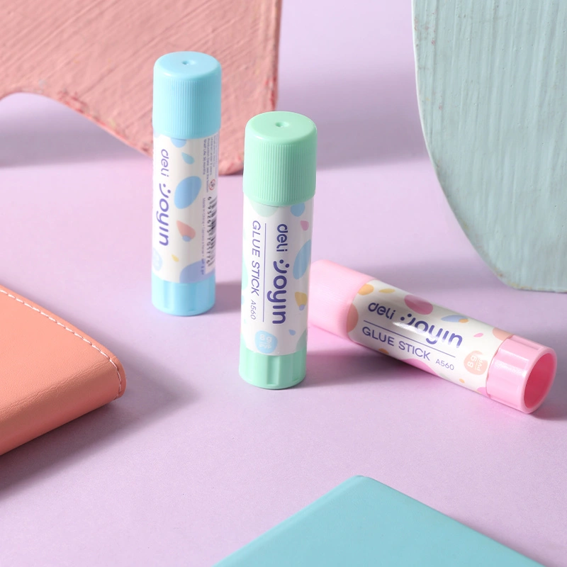 deli EA560 Glue Stick, Blue, Pink, Green - Image 4