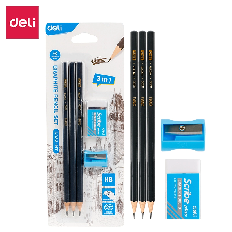 deli EC033-MT Graphite Pencil Set