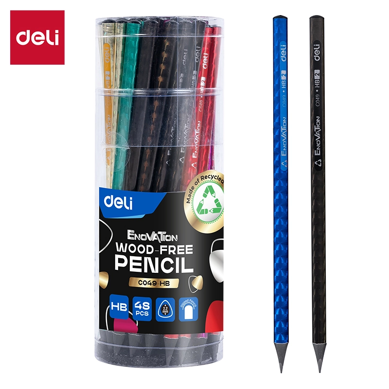 deli EC045-HB Graphite Pencil, Assorted Colors - Image 2