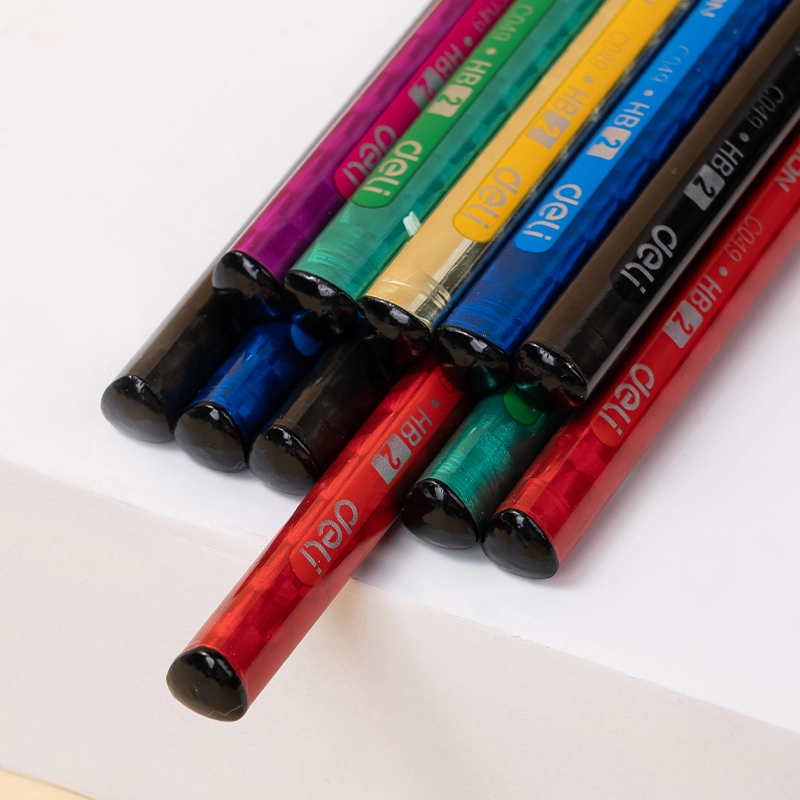deli EC045-HB Graphite Pencil, Assorted Colors - Image 4