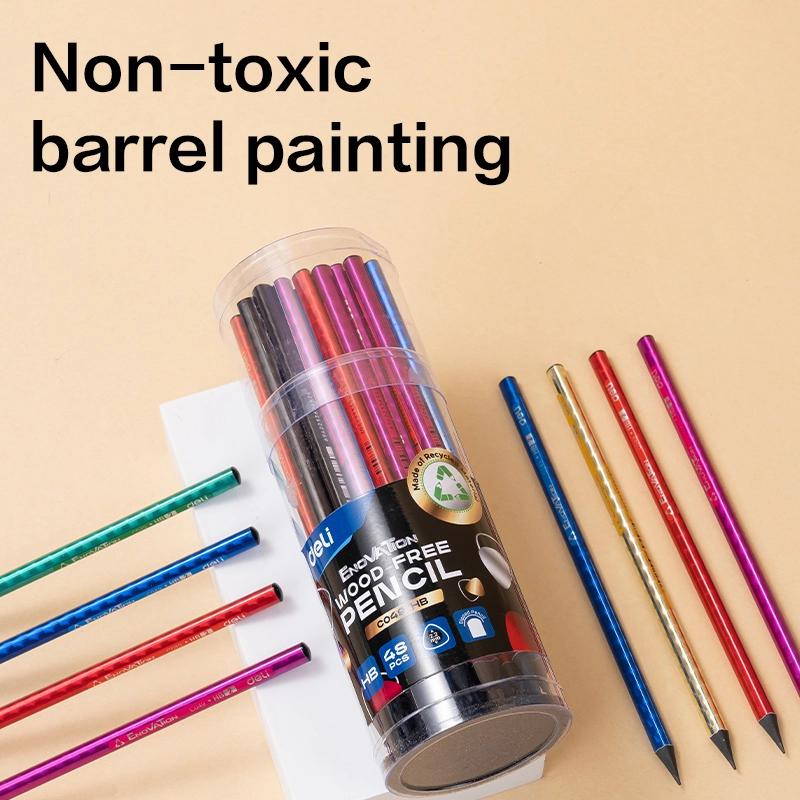 deli EC045-HB Graphite Pencil, Assorted Colors - Image 6