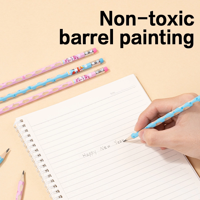 deli EC055-2B Graphite Pencil, Assorted Colors - Image 7