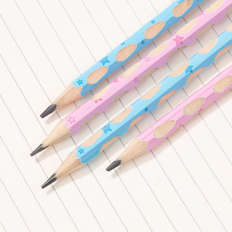 deli EC055-2B Graphite Pencil, Assorted Colors - Image 3