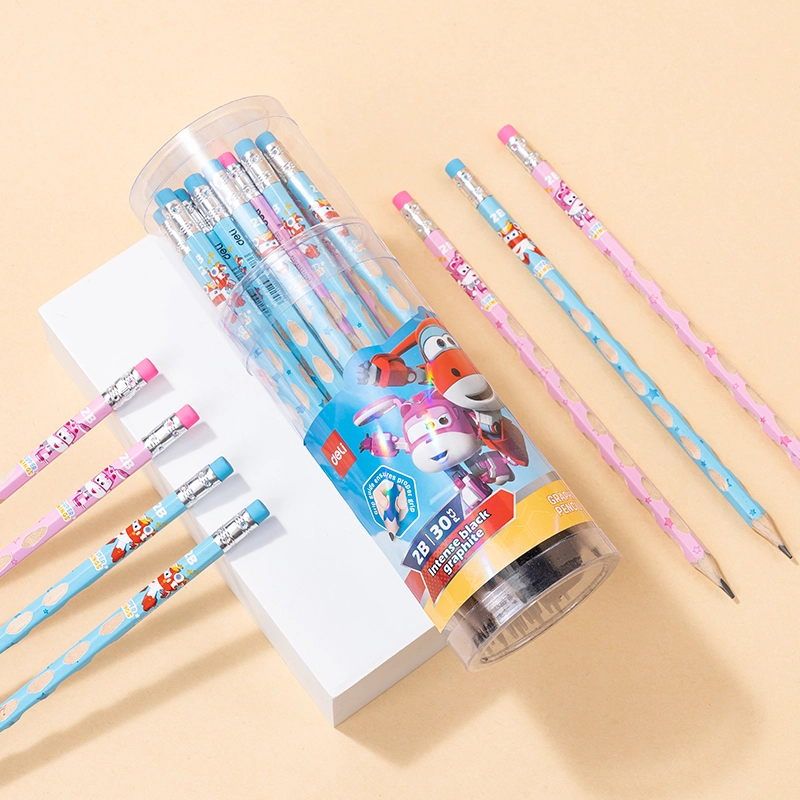 deli EC055-2B Graphite Pencil, Assorted Colors - Image 8