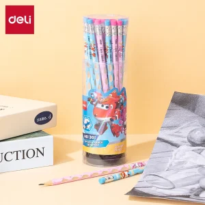 deli EC055-HB Graphite Pencil, Assorted Colors