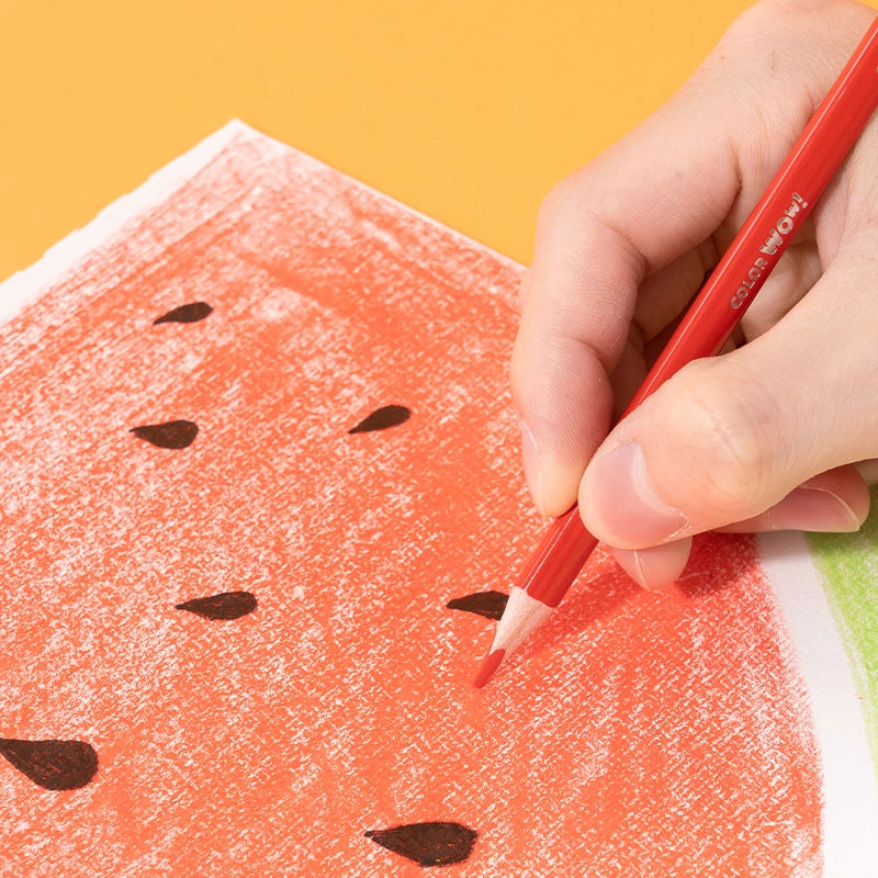 deli EC138-12 Colored Pencil, 12 Colors - Image 6