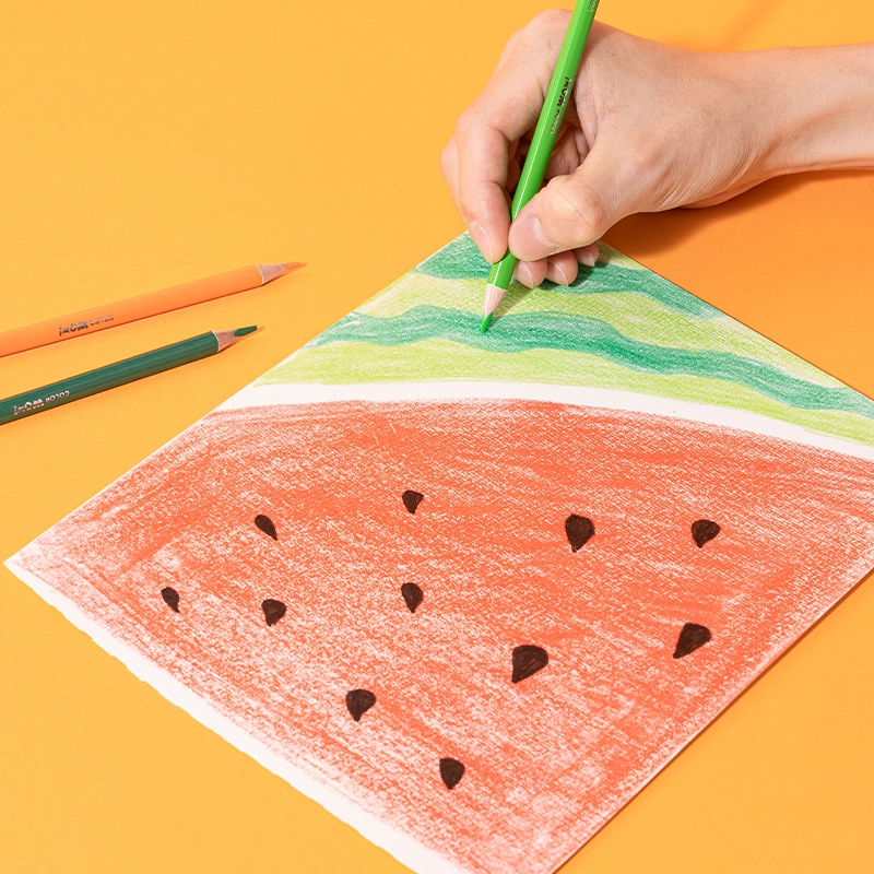 deli EC140 Colored Pencil, 12 Colors - Image 6