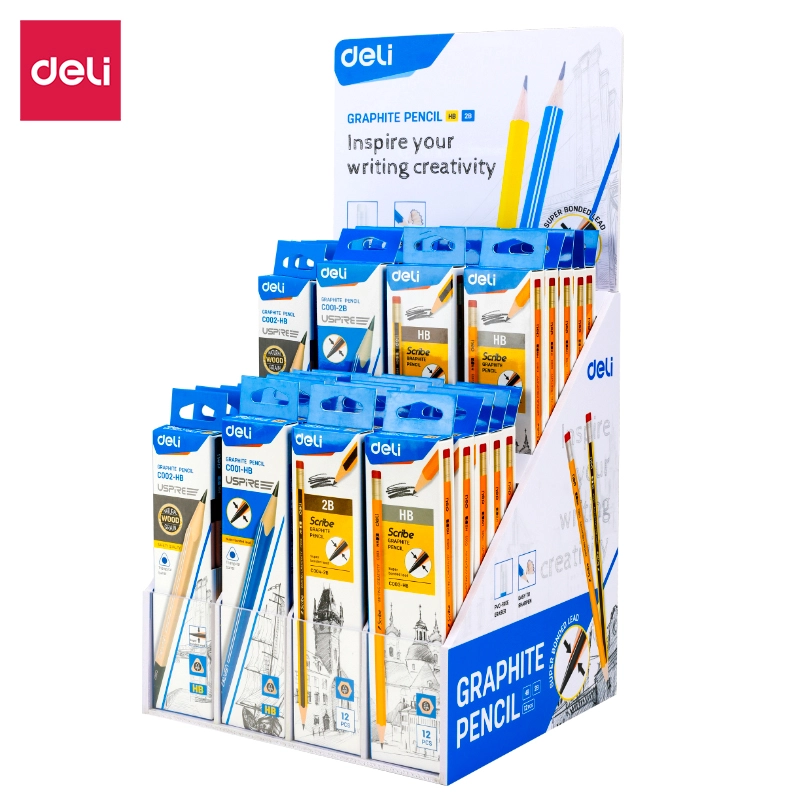deli EC98 Graphite Pencil Set, Single.
