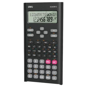 deli ED240SR-2 Scientific Calculator, Dark Grey