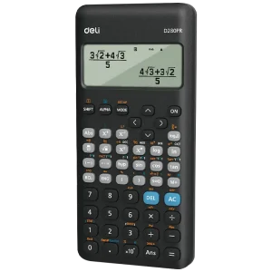 deli ED280PR Scientific Calculator, Black