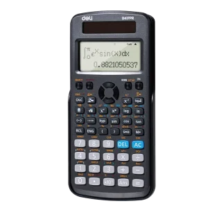 deli ED417PR Scientific Calculator, Black