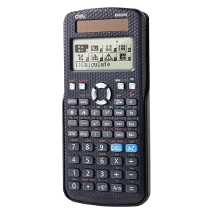 deli ED552PR Scientific Calculator, Black