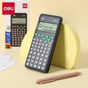 deli ED991ARX Scientific Calculator, 56F-8+2 digits, Black