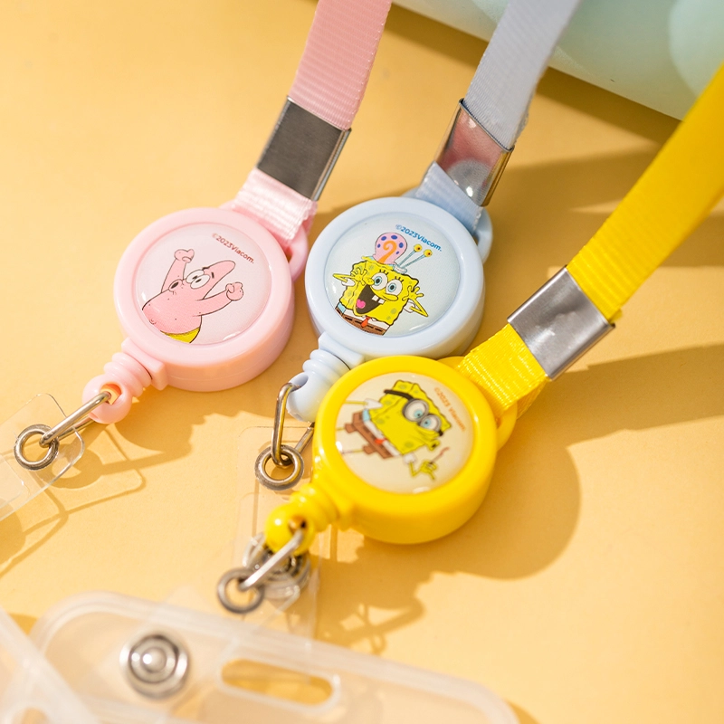 deli EF455 Name Badge & Lanyard, card size: 54*86mm, Pink, Yellow, Blue - Image 5