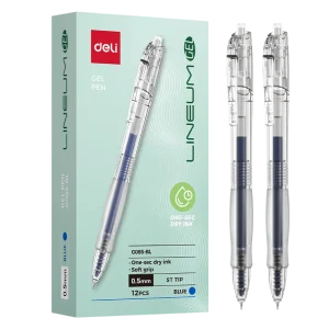 deli EG08S-BL Gel Pen, Blue