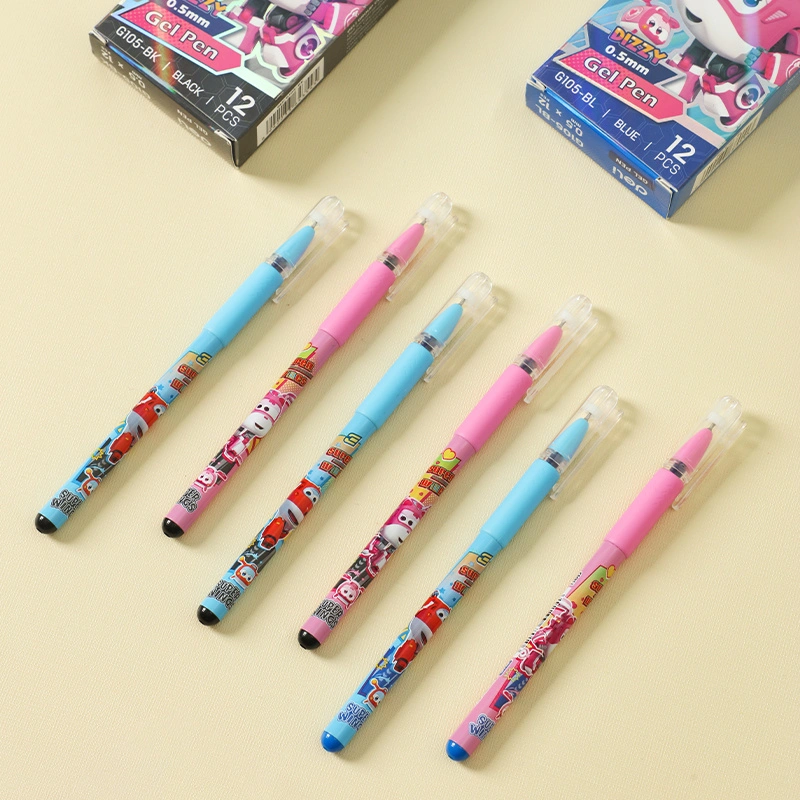 deli EG105-PR Gel Pen, Blue, Pink - Image 7