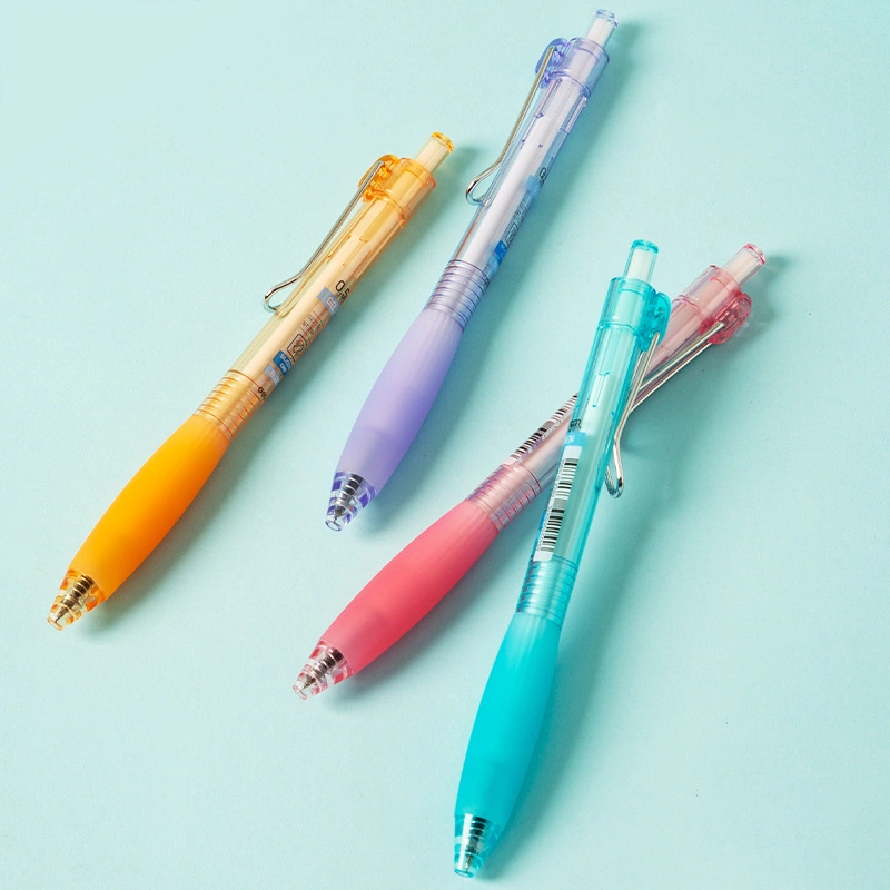deli EG227-BL Gel Pen, Blue, Orange, Pink, Purple - Image 6