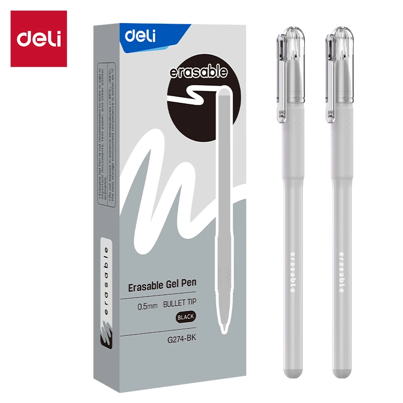deli EG274-BL Erasable Gel Pen, Blue - Image 2