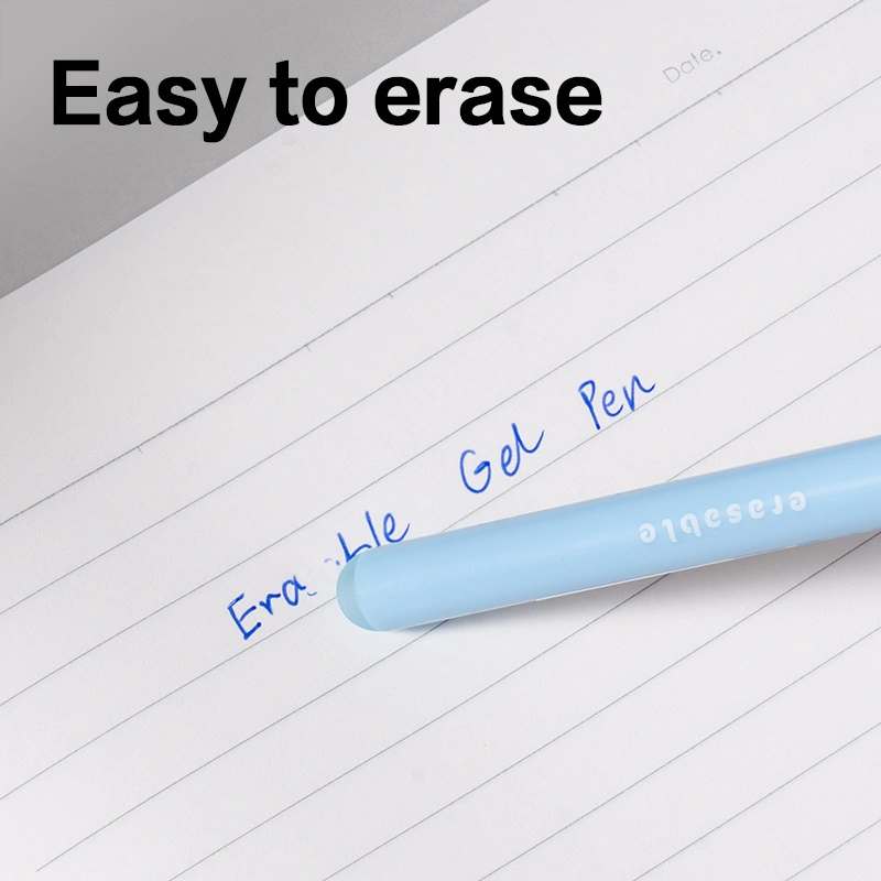 deli EG274-BL Erasable Gel Pen, Blue - Image 12