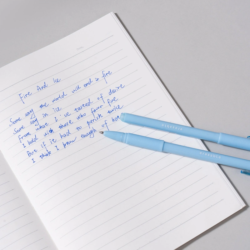 deli EG274-BL Erasable Gel Pen, Blue - Image 11