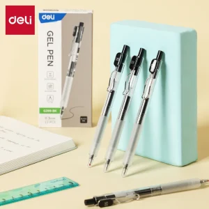 deli EG299-BK Gel Pen, Black