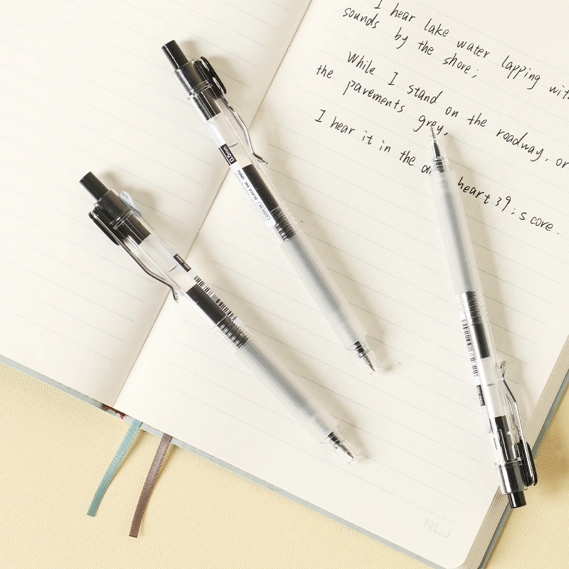 deli EG299-BK Gel Pen, Black - Image 5