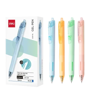 deli EG337-BL Gel Pen, Blue