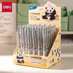 deli EG34-BK Gel Pen, Grey