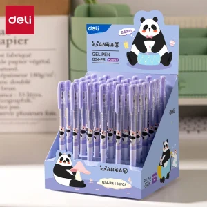 deli EG34-PR Gel Pen, Purple