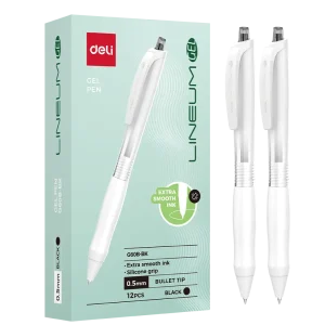 deli EG60B-BK Gel Pen, Black