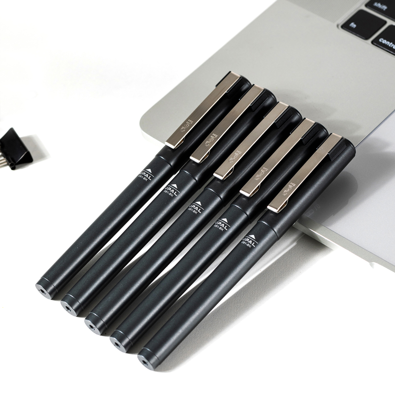 deli EG61-BK Gel Pen, Bullet tip : 1.0mm, Black - Image 2