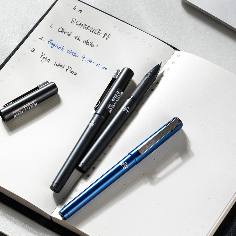 deli EG61-BK Gel Pen, Bullet tip : 1.0mm, Black - Image 5