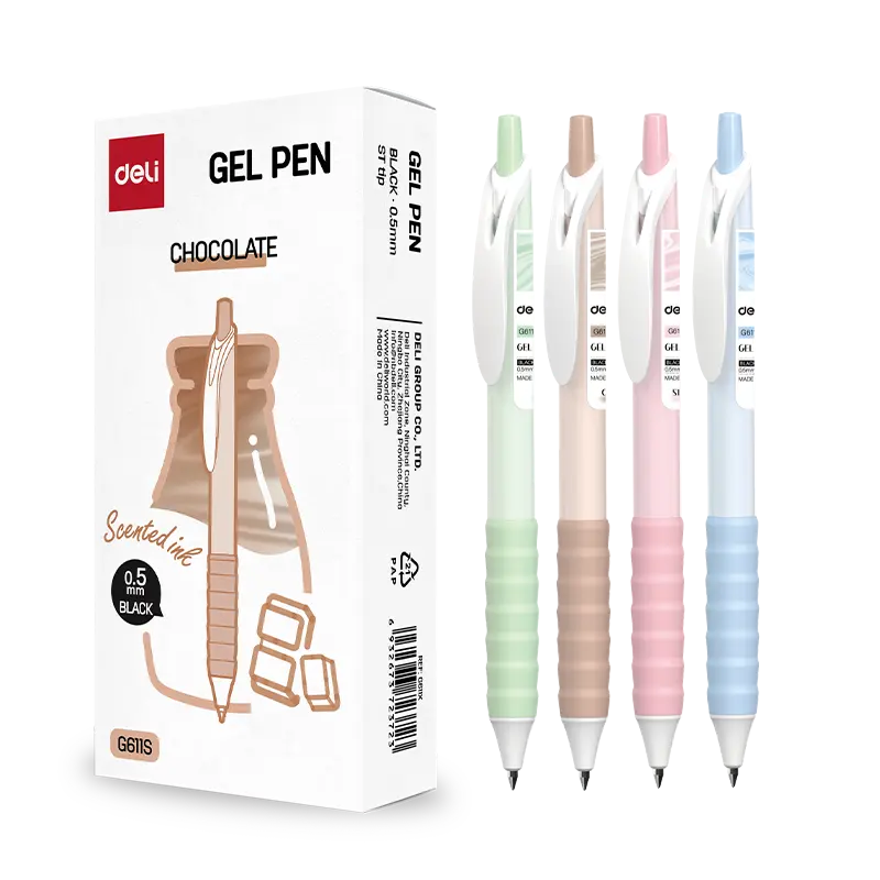 deli EG611S Gel Pen, Black