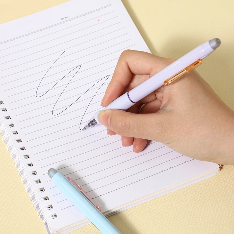 deli EG667-BK Erasable Gel Pen, Black - Image 6
