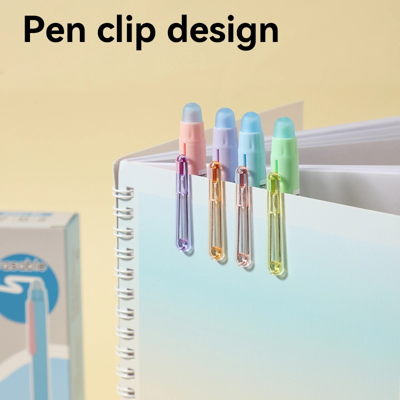 deli EG667-BL Erasable Gel Pen, Blue - Image 4
