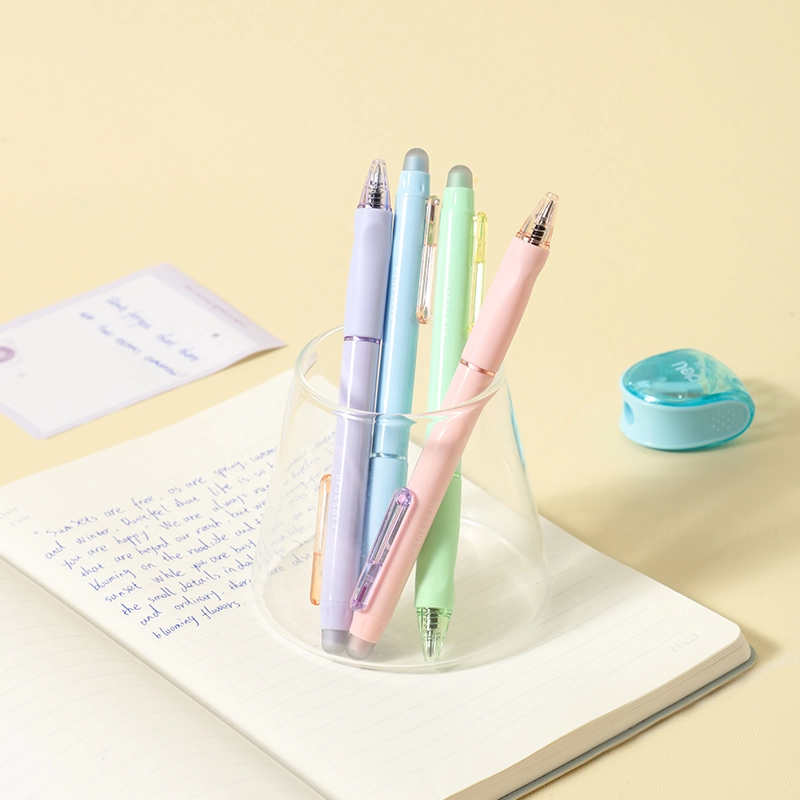 deli EG667-BL Erasable Gel Pen, Blue - Image 3