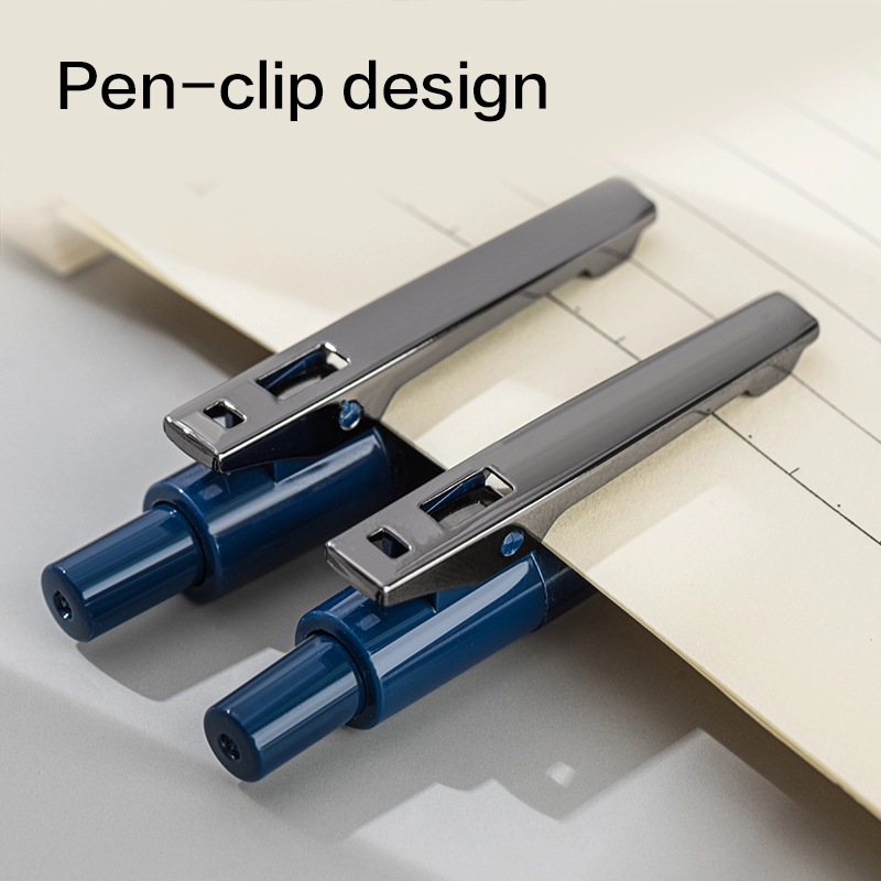 deli EG80-BL Gel Pen, Bullet tip: 0.7mm, Blue - Image 3