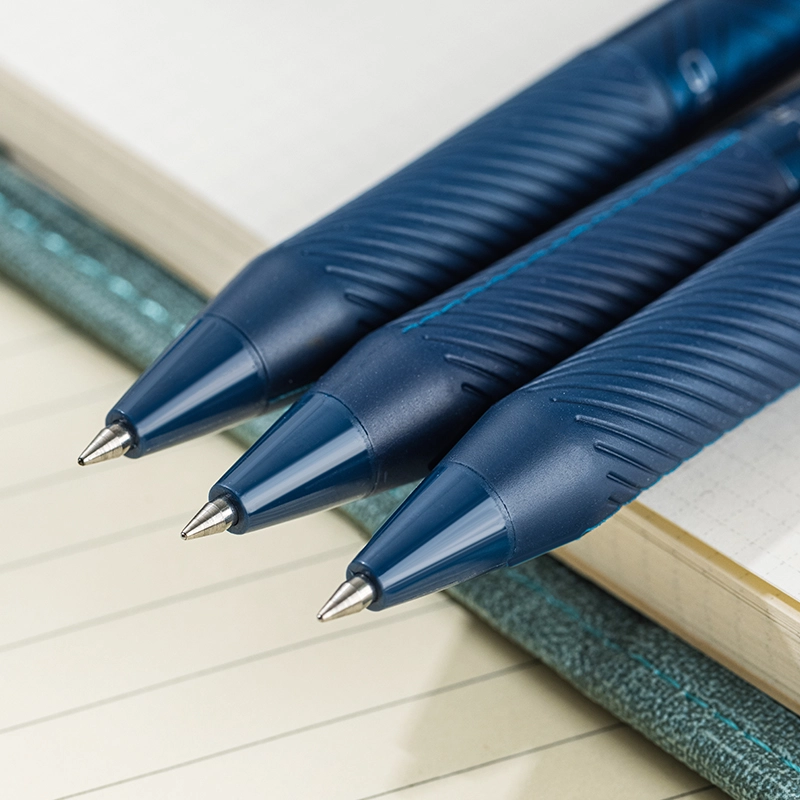 deli EG80-BL Gel Pen, Bullet tip: 0.7mm, Blue - Image 5