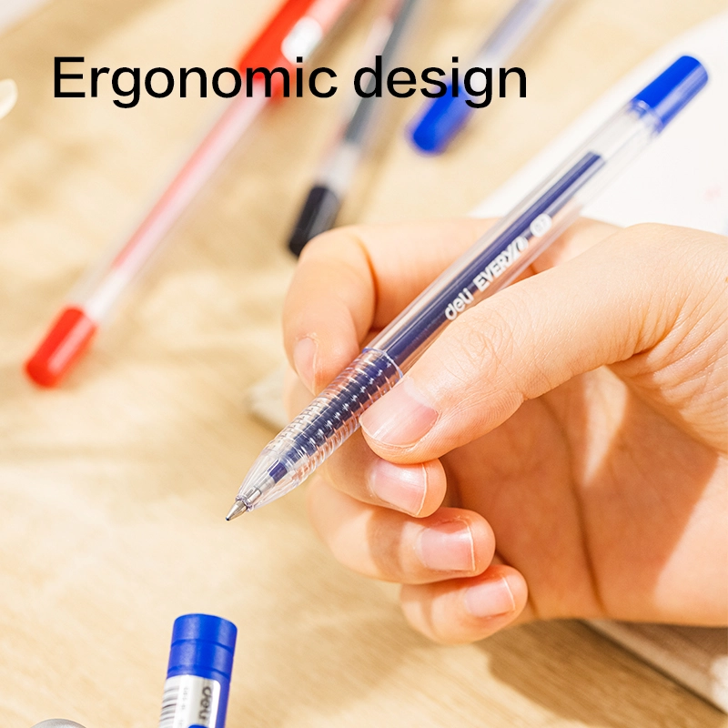 deli EG83-BL Gel Pen, Bullet tip: 0.7mm, Blue - Image 4