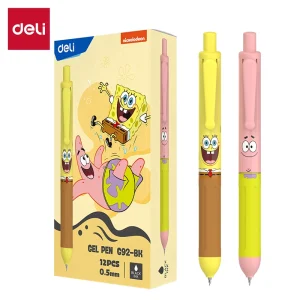 deli EG92-BK Gel Pen, ST tip: 0.5mm, Black