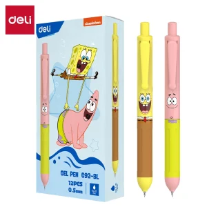 deli EG92-BL Gel Pen, ST tip: 0.5mm, Blue
